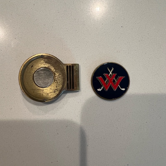 Gold Augusta’s Masters Hat Clip & Ball Marker - Picture 4 of 4